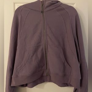 Lululemon full zip scuba hoodie
